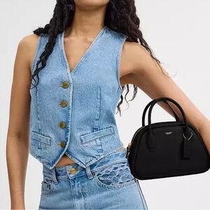 COACH Borough Leather Bowling Bag